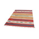 Indický koberec Kilim 140x200 moderní bavlněný koberec kilim