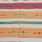 Indický koberec Kilim 140x200 moderní bavlněný koberec kilim