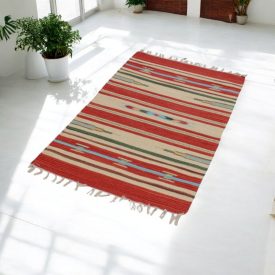 Indický koberec Kilim 70x140 moderní koberec kilim