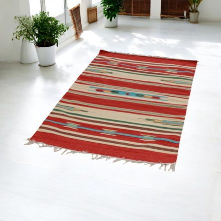 Indický koberec Kilim 90x150 tenký bavlněný koberec