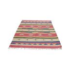Indický Kilim koberec 140x200 moderní koberec kilim z bavlny