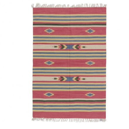 Indický Kilim koberec 140x200 moderní koberec kilim z bavlny