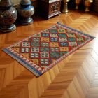 Koberec Kelim Chobi 84x124 Ručně tkaný kusový koberec Kilim