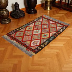 Koberec Kelim Chobi 84x132 Ručně tkaný kusový koberec Kilim