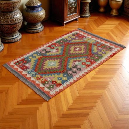 Koberec Kelim Chobi 81x126 Ručně tkaný kusový koberec Kilim