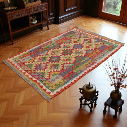Koberec Kilim Chobi 150x100 ručně tkaný vlněný koberec kilim