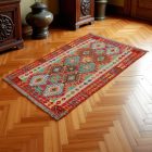 Koberec Kelim Chobi 156x98 ručně tkaný vlněný koberec kilim
