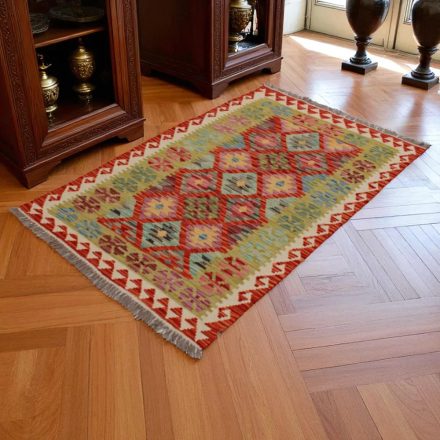 Koberec Kilim Chobi 155x98 ručně tkaný afghánský kilim z vlny