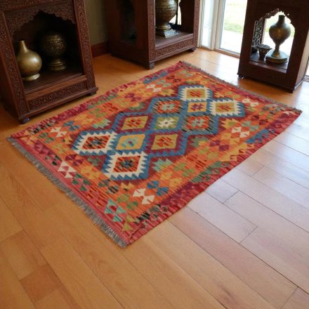 Koberec Kelim Chobi 147x108 ručně tkaný vlněný koberec kilim