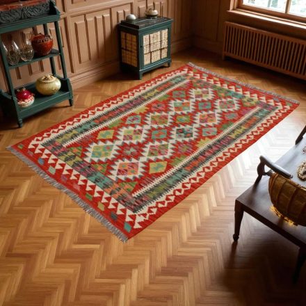 Koberec Kilim Chobi 158x101 ručně tkaný vlněný koberec kilim