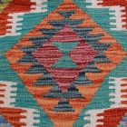 Koberec Kelim Chobi 156x108 ručně tkaný vlněný koberec kilim