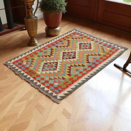 Koberec Kilim Chobi 143x106 ručně tkaný vlněný koberec kilim