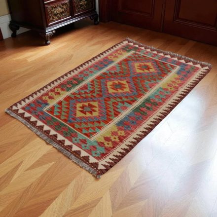 Koberec Kilim Chobi 144x97 ručně tkaný vlněný koberec kilim
