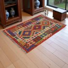 Koberec Kelim Chobi 144x99 ručně tkaný vlněný koberec kilim