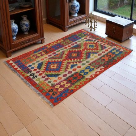 Koberec Kelim Chobi 144x99 ručně tkaný vlněný koberec kilim