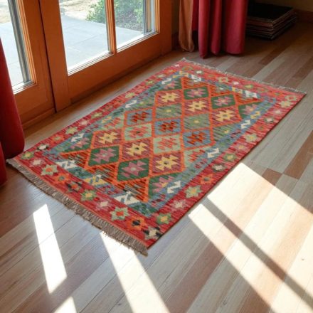 Koberec Kilim Chobi 153x102 ručně tkaný vlněný koberec kilim