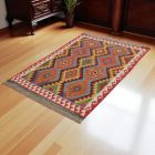 Koberec Kelim Chobi 141x100 ručně tkaný vlněný koberec kilim