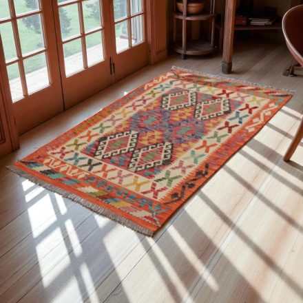 Koberec Kilim Chobi 158x102 ručně tkaný vlněný koberec kilim