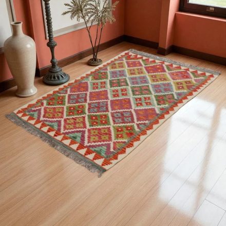 Koberec Kilim Chobi 154x106 ručně tkaný vlněný koberec kilim