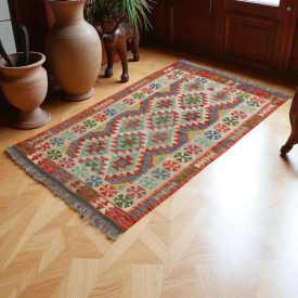   Koberec Kelim Chobi 157x98 ručně tkaný vlněný koberec kilim