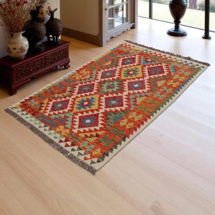 Koberec Kilim Chobi 157x102 ručně tkaný vlněný koberec kilim