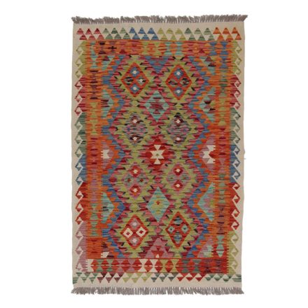 Koberec Kilim Chobi 158x104 ručně tkaný vlněný koberec kilim