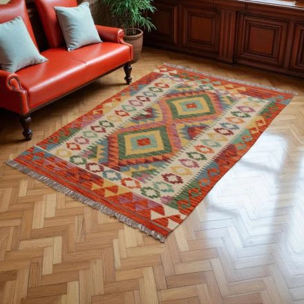 Koberec Kelim Chobi 145x100 ručně tkaný vlněný koberec kilim