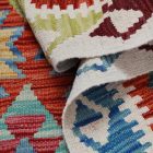 Koberec Kelim Chobi 143x102 ručně tkaný vlněný koberec kilim