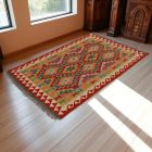 Koberec Kelim Chobi 155x101 ručně tkaný vlněný koberec kilim