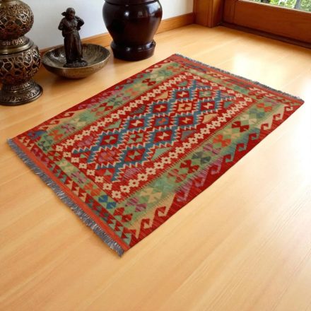 Koberec Kilim Chobi 154x110 ručně tkaný vlněný koberec kilim