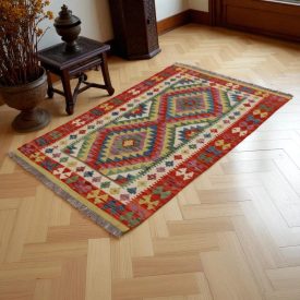   Koberec Kelim Chobi 166x101 ručně tkaný vlněný koberec kilim