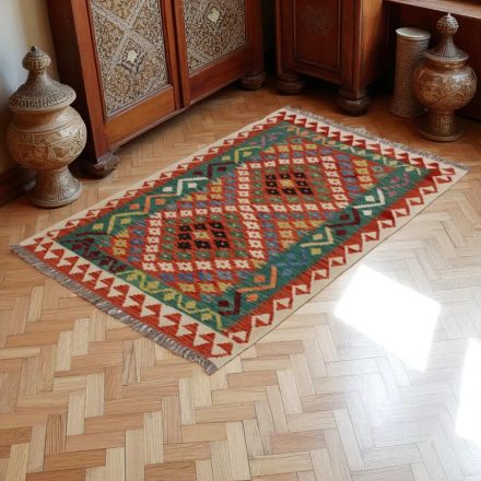 Koberec Kilim Chobi 148x99 ručně tkaný vlněný koberec kilim