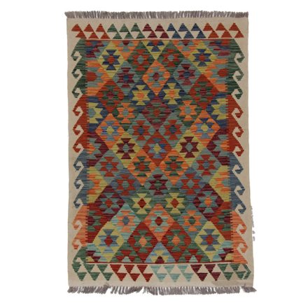 Koberec Kilim Chobi 154x103 ručně tkaný vlněný koberec kilim