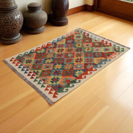Koberec Kilim Chobi 154x103 ručně tkaný vlněný koberec kilim