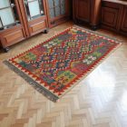 Koberec Kelim Chobi 152x100 ručně tkaný vlněný koberec kilim