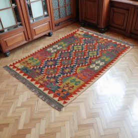   Koberec Kelim Chobi 152x100 ručně tkaný vlněný koberec kilim