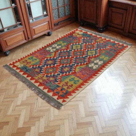 Koberec Kilim Chobi 152x100 ručně tkaný vlněný koberec kilim