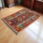 Koberec Kelim Chobi 148x100 ručně tkaný vlněný koberec kilim