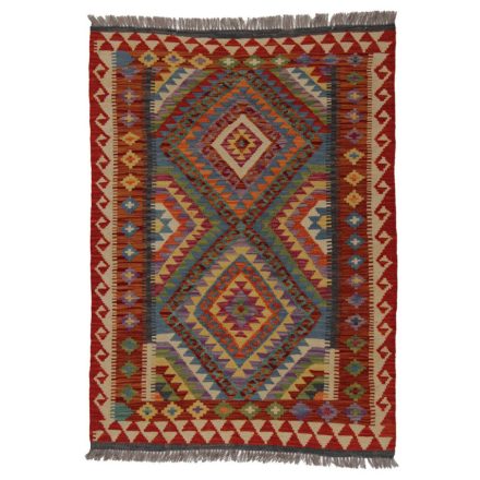 Koberec Kelim Chobi 144x104 ručně tkaný vlněný koberec kilim