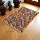Koberec Kelim Chobi 143x99 ručně tkaný vlněný koberec kilim