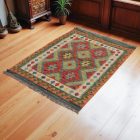 Koberec Kelim Chobi 143x105 ručně tkaný vlněný koberec kilim