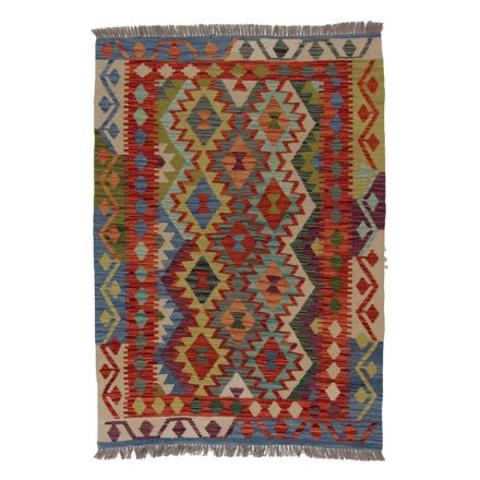 Koberec Kelim Chobi 145x103 ručně tkaný vlněný koberec kilim