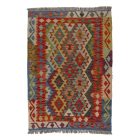 Koberec Kelim Chobi 145x103 ručně tkaný vlněný koberec kilim