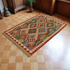 Koberec Kelim Chobi 151x100 ručně tkaný vlněný koberec kilim