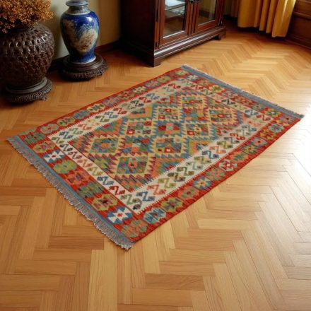 Koberec Kilim Chobi 154x110 ručně tkaný vlněný koberec kilim