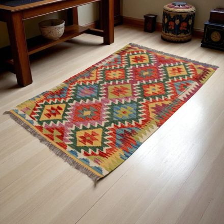 Koberec Kelim Chobi 161x102 ručně tkaný vlněný koberec kilim