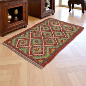   Koberec Kelim Chobi 156x103 ručně tkaný vlněný koberec kilim