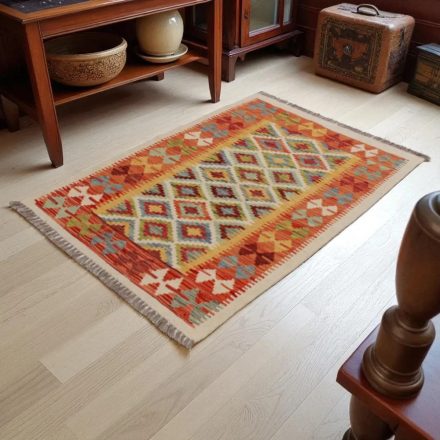 Koberec Kilim Chobi 142x97 ručně tkaný vlněný koberec kilim