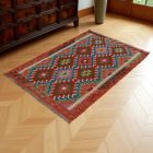 Koberec Kelim Chobi 157x104 ručně tkaný vlněný koberec kilim