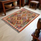 Koberec Kelim Chobi 145x103 ručně tkaný vlněný koberec kilim